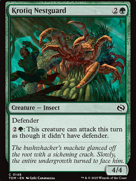 Krotiq Nestguard (TDM-148) - Tarkir: Dragonstorm Foil