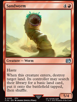 Sandworm (FIN-155) - FINAL FANTASY Foil