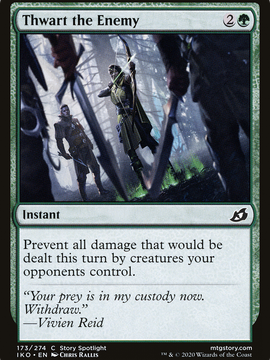 Thwart the Enemy (IKO-173) - Ikoria: Lair of Behemoths