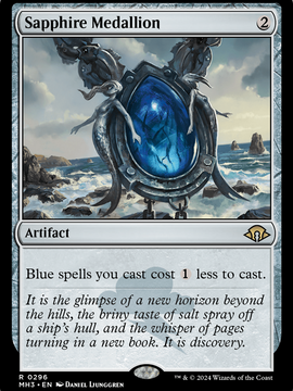 Sapphire Medallion (MH3-296) - Modern Horizons 3