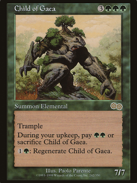 Child of Gaea (USG-242) - Urza's Saga