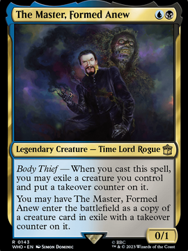 The Master, Formed Anew (WHO-143) - Doctor Who
