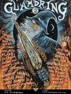 Glamdring (LTR-747) - The Lord of the Rings: Tales of Middle-earth (Borderless) Foil