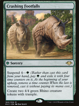 Crashing Footfalls (MH1-160) - Modern Horizons
