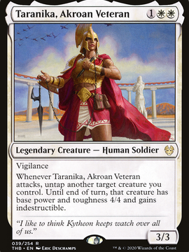 Taranika, Akroan Veteran (THB-039) - Theros Beyond Death