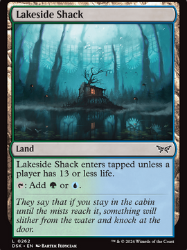 Lakeside Shack (DSK-262) - Duskmourn: House of Horror
