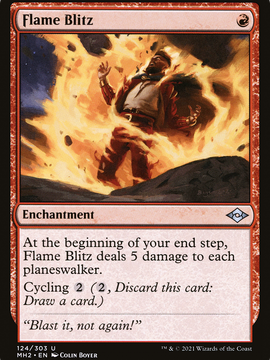 Flame Blitz (MH2-124) - Modern Horizons 2