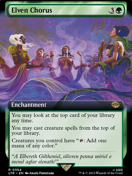 Elven Chorus (LTR-364) - The Lord of the Rings: Tales of Middle-earth: (Extended Art)