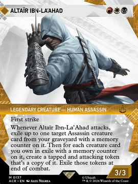 Altaïr Ibn-La'Ahad (ACR-137) - Assassin's Creed: (Showcase) (Borderless)