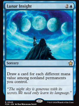 Lunar Insight (FDN-046) - Foundations Foil