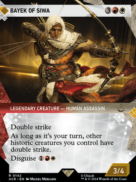 Bayek of Siwa (ACR-142) - Assassin's Creed: (Showcase) (Borderless)