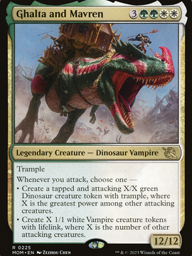 Ghalta and Mavren (MOM-225) - March of the Machine