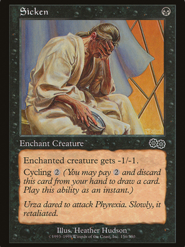 Sicken (USG-156) - Urza's Saga