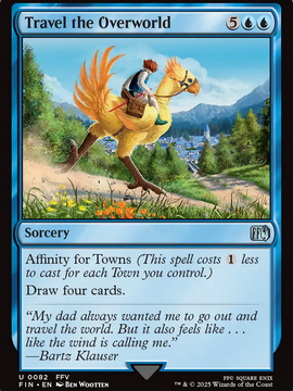 Travel the Overworld (FIN-082) - FINAL FANTASY Foil