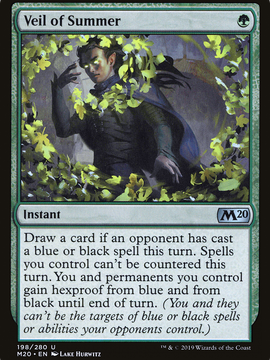 Veil of Summer (M20-198) - Core Set 2020