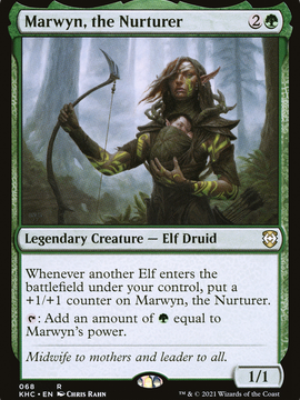 Marwyn, the Nurturer (KHC-068) - Kaldheim Commander