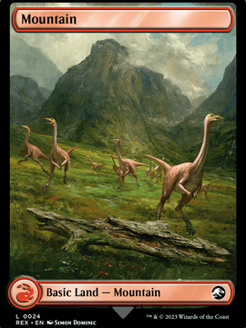 Mountain // Mountain (REX-024) - Jurassic World Collection