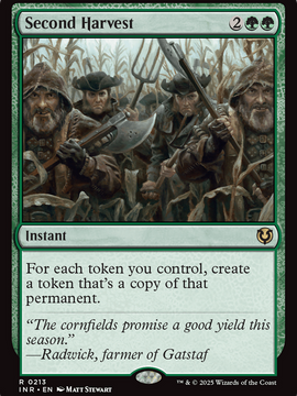 Second Harvest (INR-213) - Innistrad Remastered