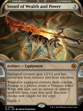 Sword of Wealth and Power (BIG-056) - The Big Score: (Showcase)