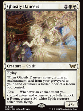 Ghostly Dancers (DSK-013) - Duskmourn: House of Horror Foil