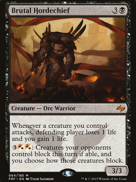 Brutal Hordechief (FRF-064) - Fate Reforged