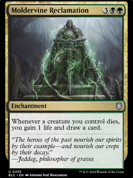 Moldervine Reclamation (BLC-255) - Bloomburrow Commander