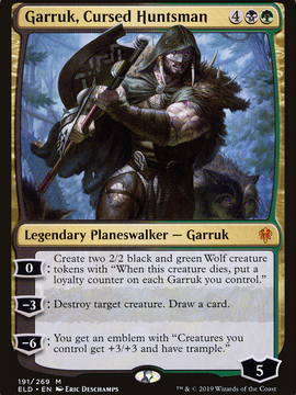 Garruk, Cursed Huntsman (ELD-191) - Throne of Eldraine