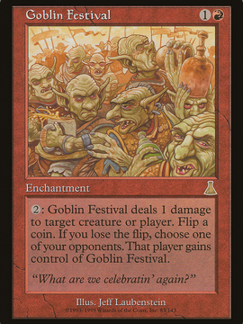 Goblin Festival (UDS-083) - Urza's Destiny