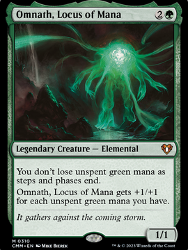 Omnath, Locus of Mana (CMM-310) - Commander Masters