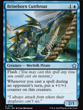 Brineborn Cutthroat (FDN-152) - Foundations Foil