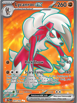 Lycanroc ex (241/193) [Scarlet & Violet: Paldea Evolved]