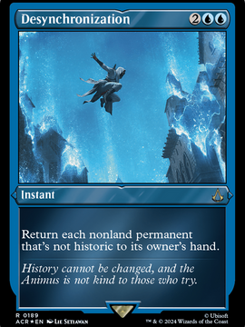 Desynchronization (ACR-189) - Assassin's Creed Etched Foil