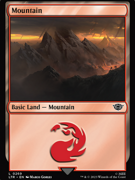 Mountain (LTR-269) - The Lord of the Rings: Tales of Middle-earth