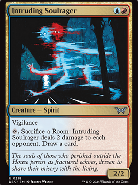 Intruding Soulrager (DSK-218) - Duskmourn: House of Horror