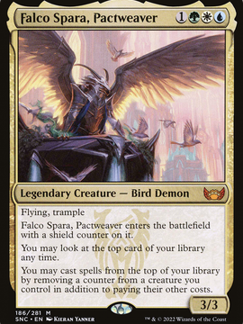Falco Spara, Pactweaver (SNC-186) - Streets of New Capenna