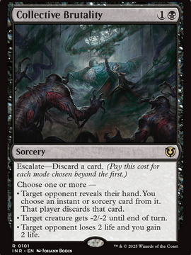Collective Brutality (INR-101) - Innistrad Remastered Foil