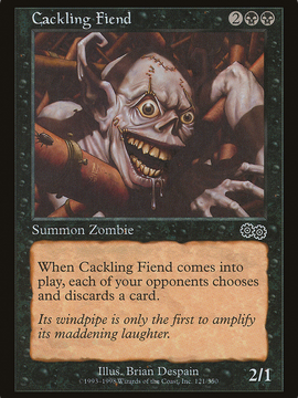 Cackling Fiend (USG-121) - Urza's Saga