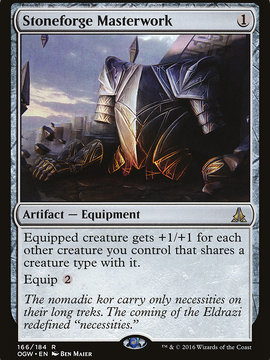 Stoneforge Masterwork (OGW-166) - Oath of the Gatewatch