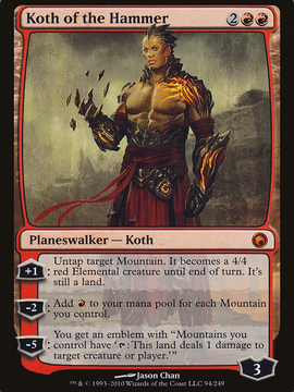 Koth of the Hammer (SOM-094) - Scars of Mirrodin