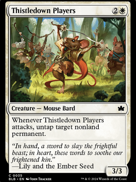 Thistledown Players (BLB-035) - Bloomburrow Foil