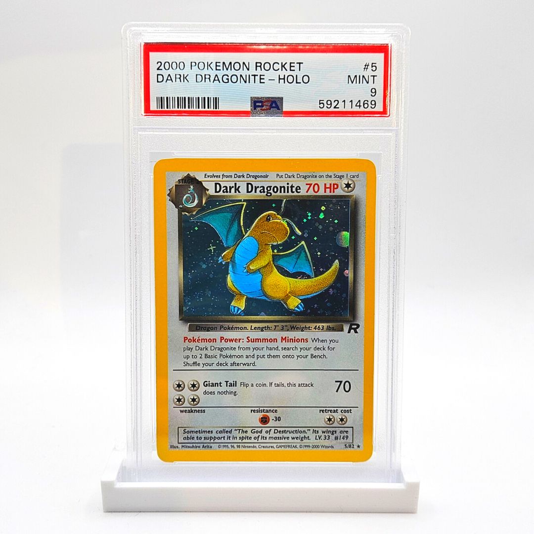 PSA 9 Dark Dragonite Holo - 2000 Team Rocket