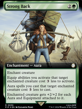 Strong Back (PIP-930) - Fallout: (Extended Art) Foil