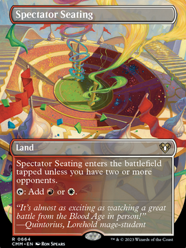 Spectator Seating (CMM-664) - Commander Masters (Borderless)