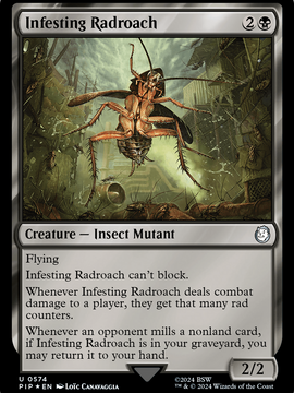 Infesting Radroach (PIP-574) - Fallout Foil
