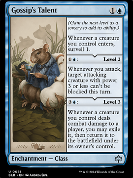 Gossip's Talent (BLB-051) - Bloomburrow