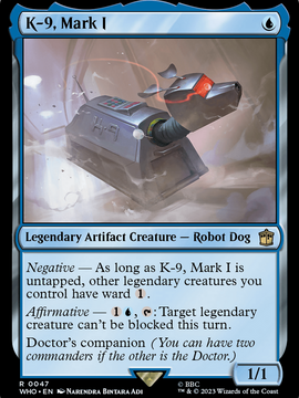 K-9, Mark I (WHO-047) - Doctor Who