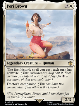 Peri Brown (WHO-026) - Doctor Who