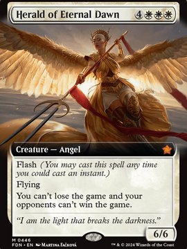 Herald of Eternal Dawn (FDN-446) - Foundations: (Extended Art)