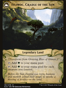 Growing Rites of Itlimoc // Itlimoc, Cradle of the Sun (XLN-191) - Ixalan: (compasslanddfc)