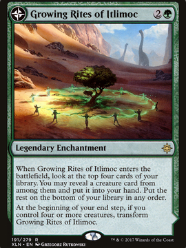 Growing Rites of Itlimoc // Itlimoc, Cradle of the Sun (XLN-191) - Ixalan: (compasslanddfc)